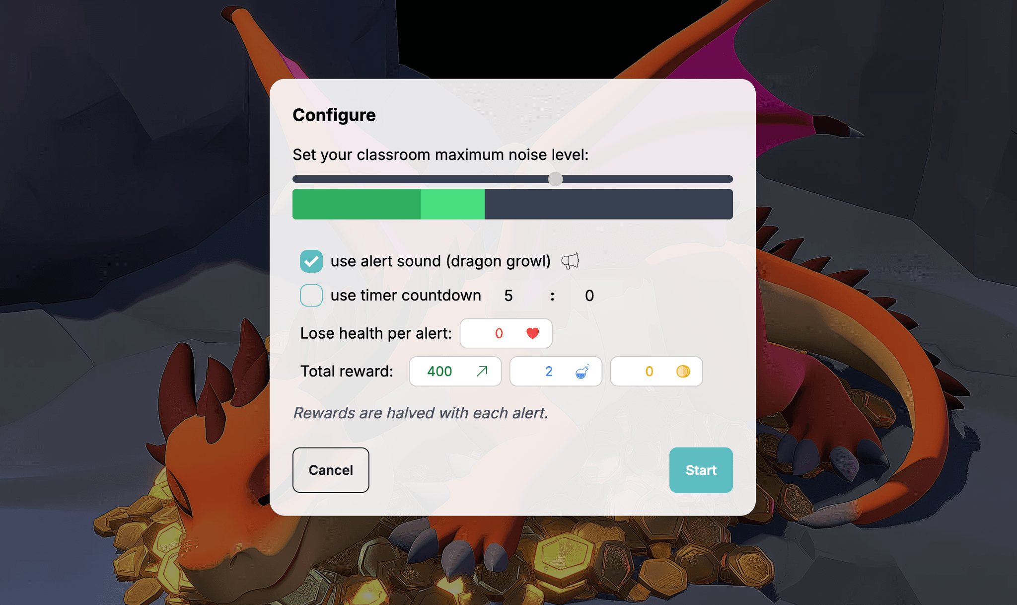 침묵 챌린지 구성
